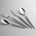 Soda Spoon hollow handle - Montevideo all mirror Platinum Line