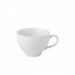 Cappuccino Cup big, ital. Style - Elements white