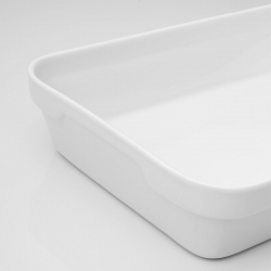 Oven dish square 28 x 17 x 5 cm - Elements white