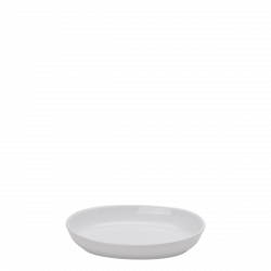 Oven dish oval 25 x 17 x 4.5 cm - Elements white