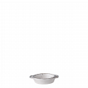 Bowl round with handle Ø 7.2 cm H: 2 cm - Gaya Atelier light grey speckled