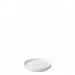 Bowl round ø 10.5 cm H: 1.3 cm - Gaya Atelier white