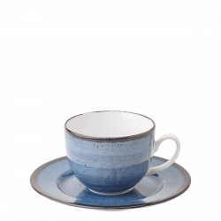 Kávová podšálka 16 cm modrá - Hotel Inn Chic color