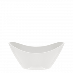 Miska oválná 20,5 x 15 x 8,3 cm - Gaya Atelier bílý