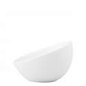 Bowl aslope large, 19 cm - Flow Eco weiss Lunasol