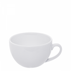 Čaj /cappuccino šálka 320ml - Lunasol Hotelový porcelán univerzálny biely
