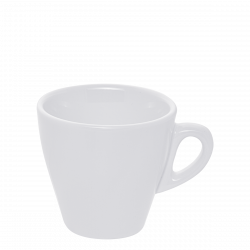 Kávová šálka 180ml, taliansky štýl - Chic biely