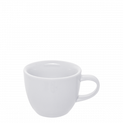 Kávová šálka 200 ml, nestohovateľná - Chic biely