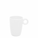 Mocca šálka vysoká 80 ml - Gaya Atelier biely
