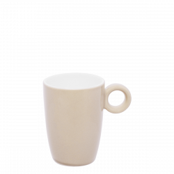 Mokka šálek 80ml, vysoká - RGB champagne lesklý Lunasol