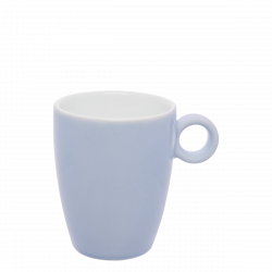 Kávová šálka 190 ml, vysoká - RGB bledomodrý lesklý Lunasol