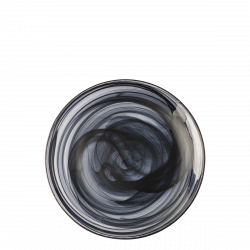 Talíř plytký 21 cm - Elements Glas černý
