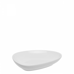 Teller tief 22.5 cm Triangle - Gaya Atelier white