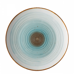 Teller flach Coupe 28 cm Spiral - Gaya RGB Rustico gloss Lunasol