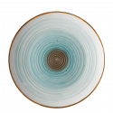 Teller flach Coupe 28 cm Spiral - Gaya RGB Rustico gloss Lunasol