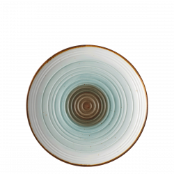 Teller flach 23 cm Spiral - Gaya RGB Rustico gloss Lunasol