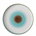 Teller flach U-Coupe 280 mm - Gaya RGB Rustico gloss Lunasol