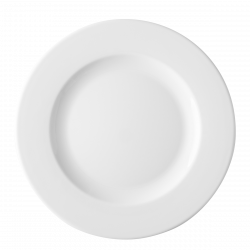 Plate flat 29 cm - Chic white