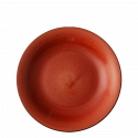 Talíř plytký 25 cm červený - Hotel Inn Chic barevný