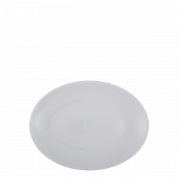 Tanier oválny 22 cm - Tosca biely