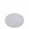 Plate oval 22 cm - Lunasol Hotel porcelain uni white