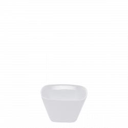 Schälchen quadratisch 10 cm - Univers weiss