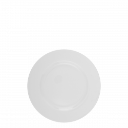 Tanier plytký 20cm raňajkový - Lunasol Hotelový porcelán univerzálny biely