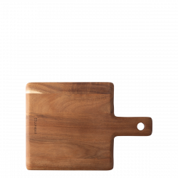 Cutting Board with handle Acacia 33 x 23 x 1.5 cm - FLOW Wooden