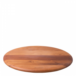 Cutting Board round Teak Ø 35.6 cm 1.9 cm - GAYA Wooden