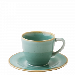 Kávový šálek 250ml - Gaya Sand tyrkysový Lunasol