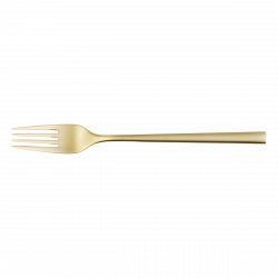 Table Fork - Living PVD Champagne poliert