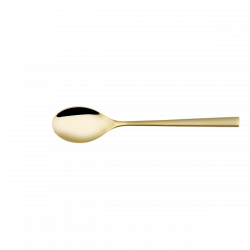 Coffee Spoon - Living PVD Champagne all mirror