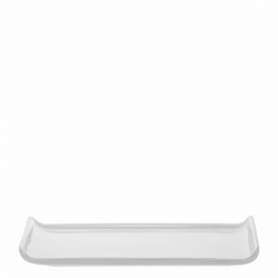 Sleigh Plate 28x12.5 cm - Buffet Lunasol uni white