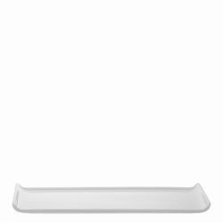 Sleigh Plate 41x15 cm - Buffet Lunasol uni white