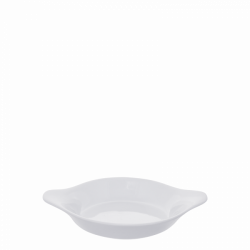 Egg Dish 18 cm - Buffet Lunasol uni white