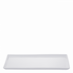 Tanier obdĺžnikový 30 x 17.5 cm - Buffet Lunasol univerzálny biely