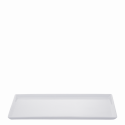 Rectangular Plate 35.5 x 21 cm - Tosca white