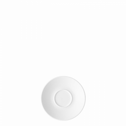 Mokka podšálka kónická - RGB biely lesklý Lunasol