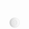 Mokka podšálka kónická - RGB biely lesklý Lunasol
