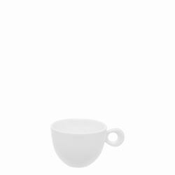 Coffee/Tea Cup 200 ml - RGB white glossy Lunasol
