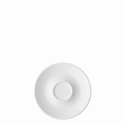 Kávová/čajová podšálek 15 cm - RGB bledošedý lesklý Lunasol