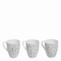 Mug Set 3-pcs. Dots - BASIC Lunasol