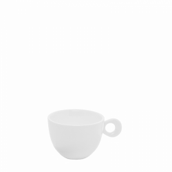 Coffee/Tea Cup 200 ml - FLOW Perforated white