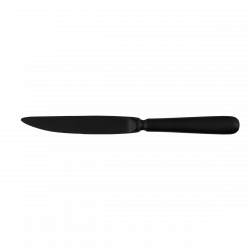 Steakový nôž s plnou rúčkou - Baguette Vintage PVD čierny Stone Wash