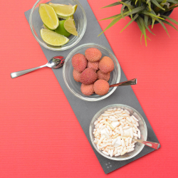 set misiek na předkrm, 7ks - FLOW Slate