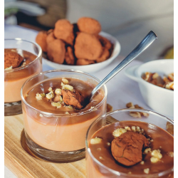 Dezertní servírovací set 9ks - FLOW Wooden