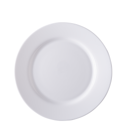 Plate flat 26.5 cm, Opal Glass white - Luminarc Everyday