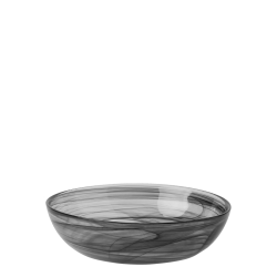Bowl 18 cm - Elements Glas schwarz