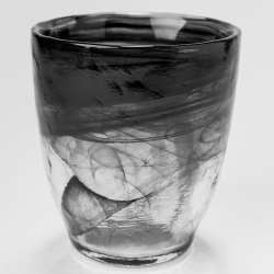 Wasserglas 3 dl - Elements Glas schwarz