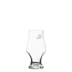 Beer Glass 300 ml Set 6pcs 3dl calibrated (-) - Univers Glas Lunasol